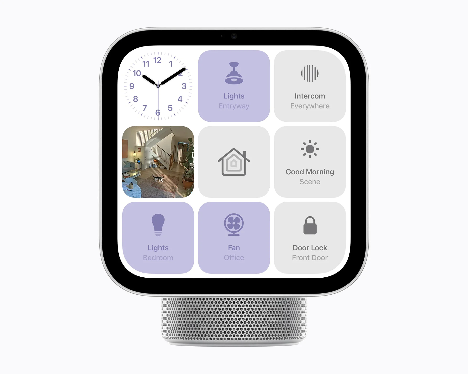 Apple 发布 HomeView:面向家庭的智能显示屏:官方产品图片 3