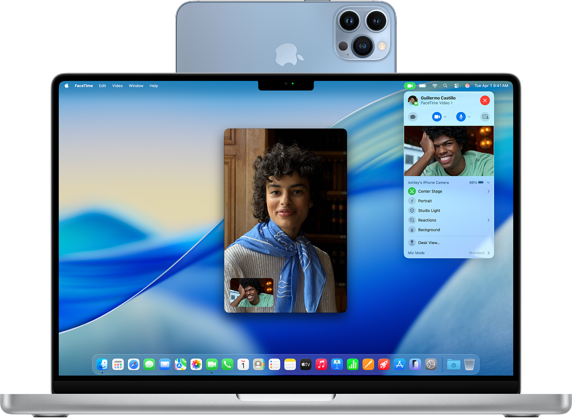把 iPhone 当作 Mac 摄像头怎么设置:连续互通相机的会议与桌面用法