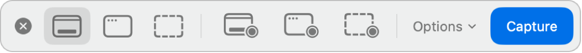 macOS Screenshot 工具面板