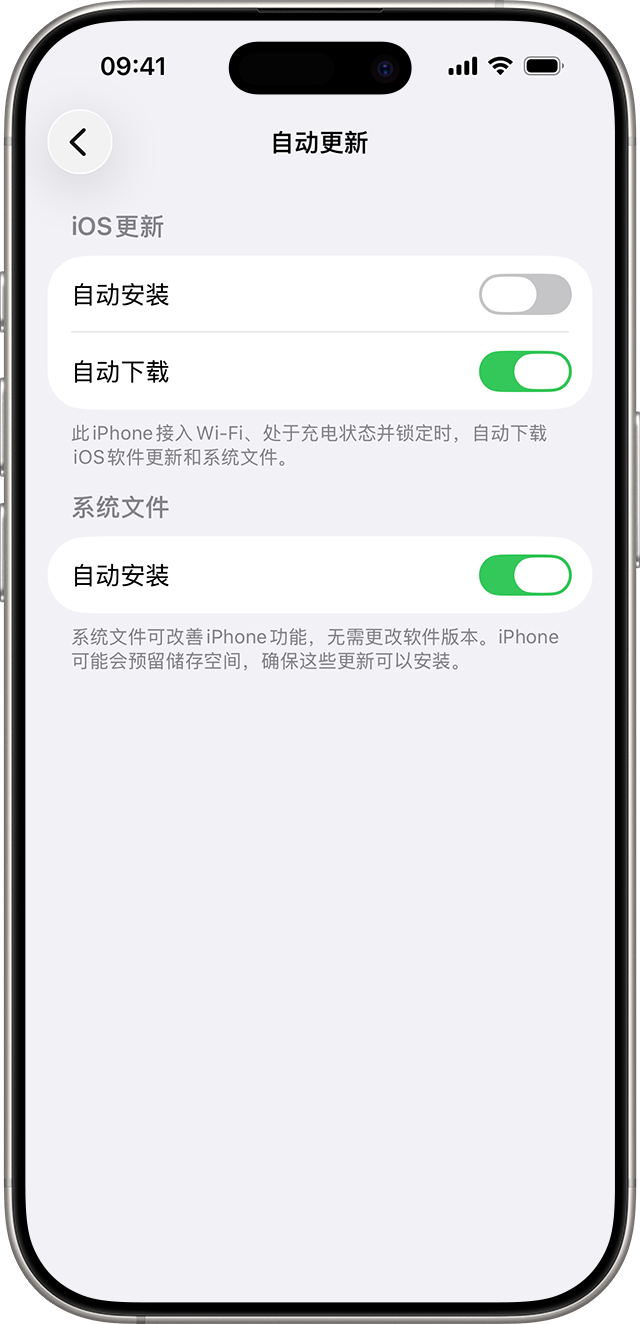 iPhone 自动更新怎么开:按 Apple 官方步骤设置