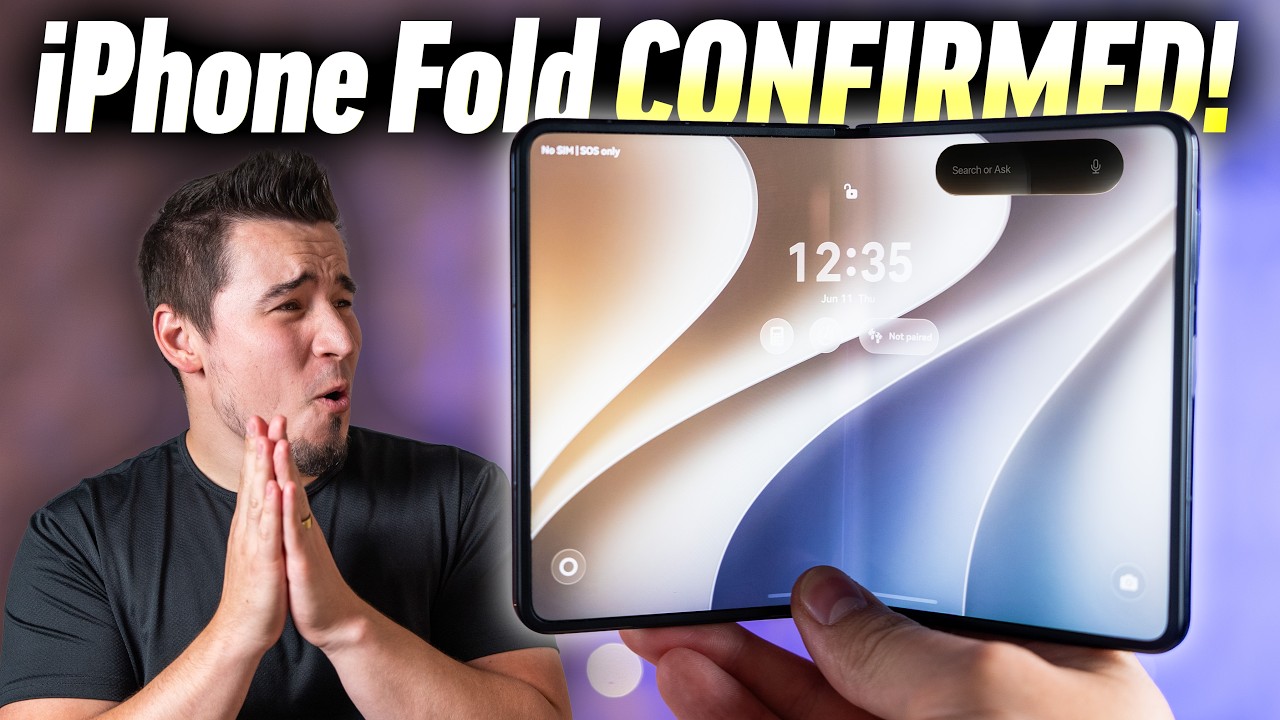 视频汇总 10 条 iPhone Fold 爆料:创作者称这些 iOS 27 变化都在指向 9 月发布
