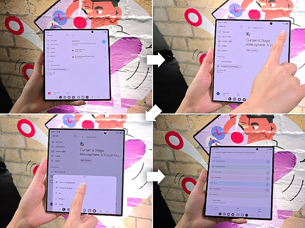 Gemini Notebook 简化了组织会议材料和笔记的过程。