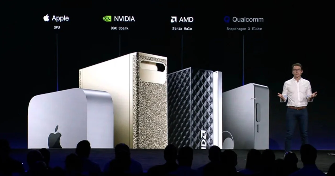 Modcon 2026 Apple Nvidia AMD 和 Qualcomm Large 的不同计算选项