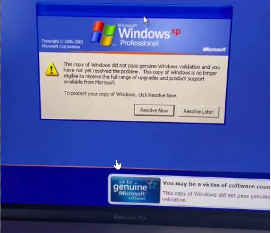 微软 Windows XP 著名 FCKGW 密钥并非破解密钥，而是企业批量授权密钥外泄