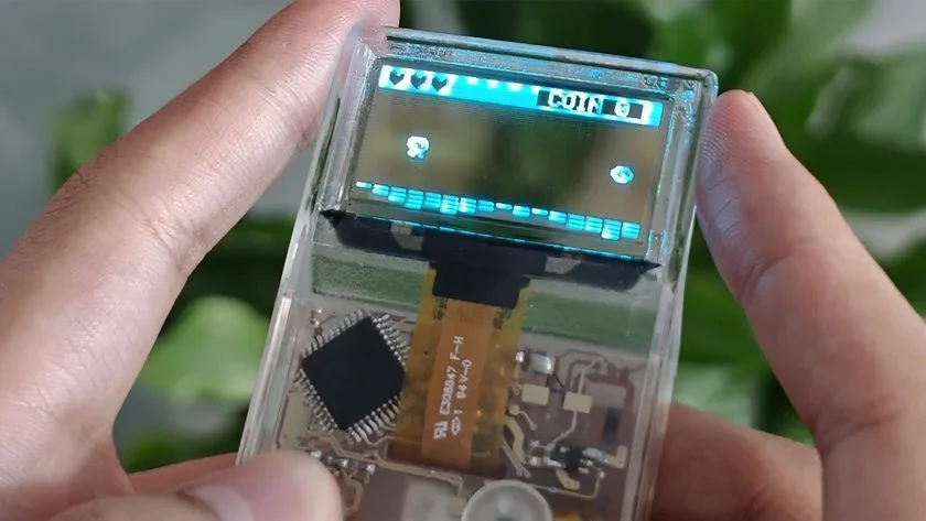Arduview透明手持游戏机