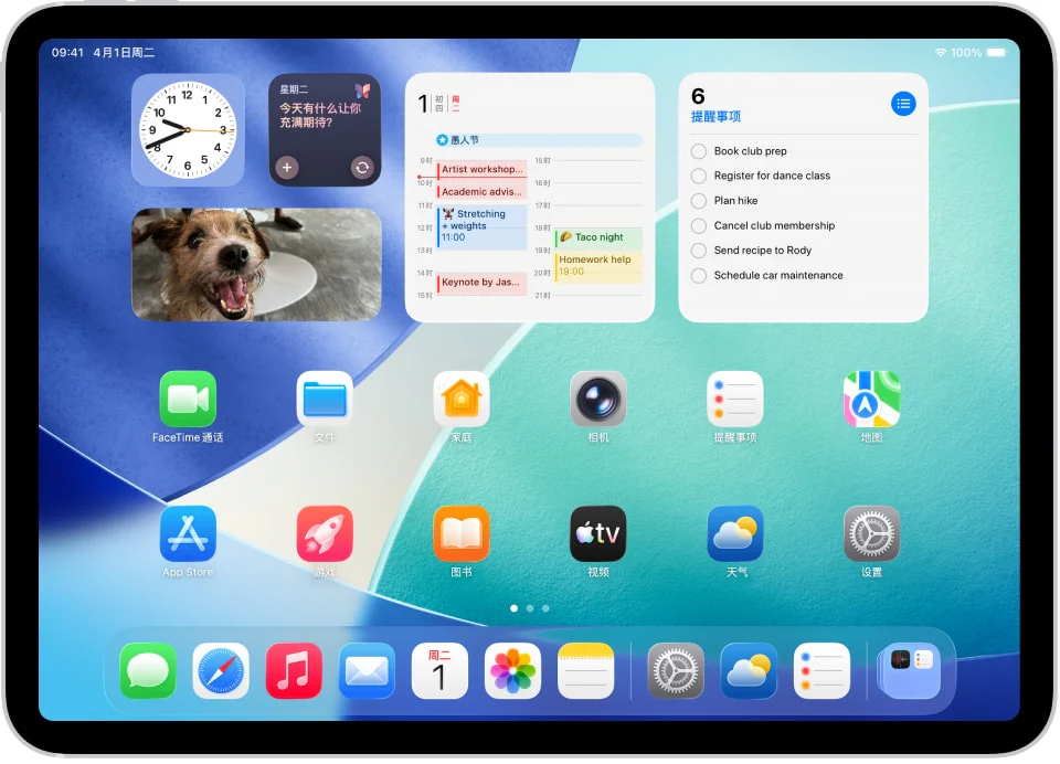 在 iPad 上打开 App