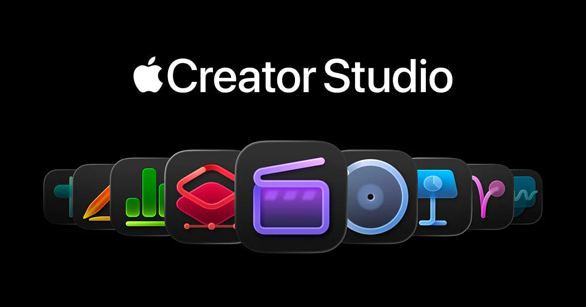 Apple Creator Studio 即将推出新更新