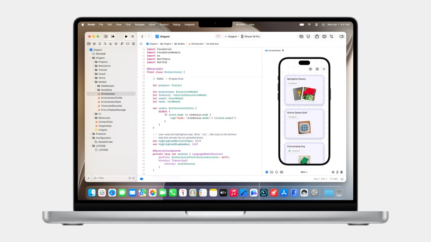 Xcode 官方界面图