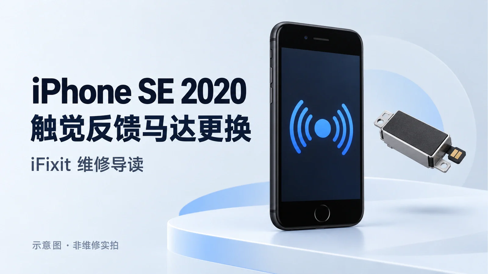 iFixit 维修导读:iPhone SE 2020 Taptic Engine 更换