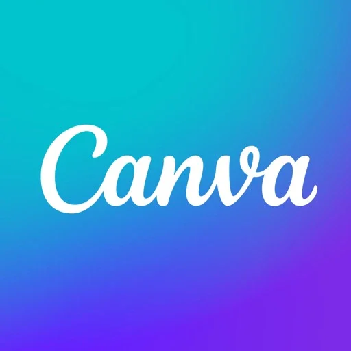 Canva可画-AI辅助社媒图片海报一键制作设计工具图标