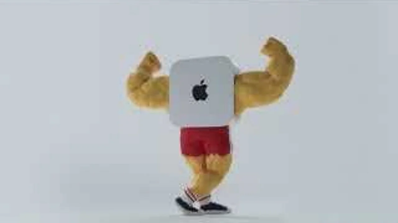新款 Mac mini 的 M6 性能演示