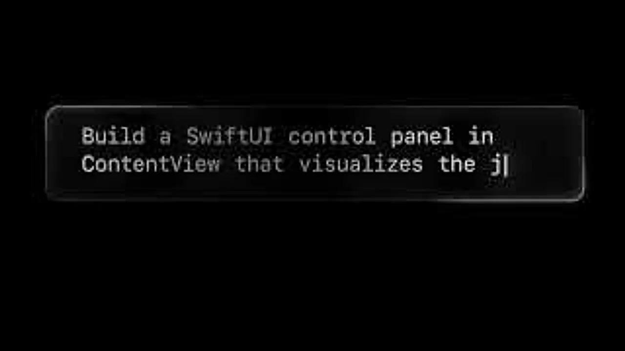 SwiftUI 控制面板开发画面