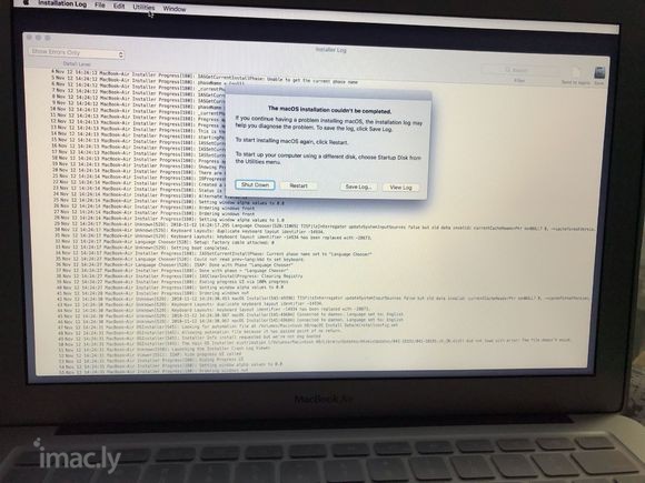 MacBook air 打不开了,一开机就这样。好像是系统什-1.jpg