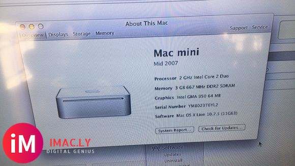 买了一台2007年的Mac mini想要给家里人用来看电视。-1.jpg