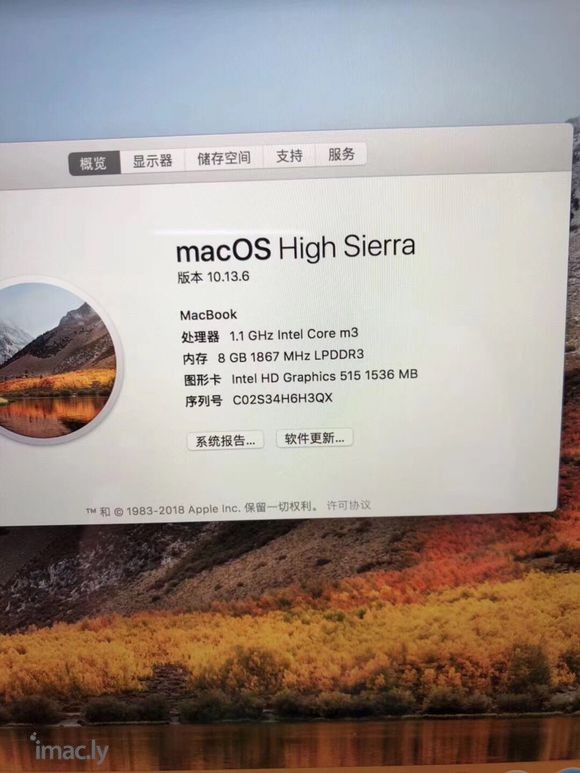 而且16年12寸MacBook粉色 型号:GL2 CPU:M-5.jpg