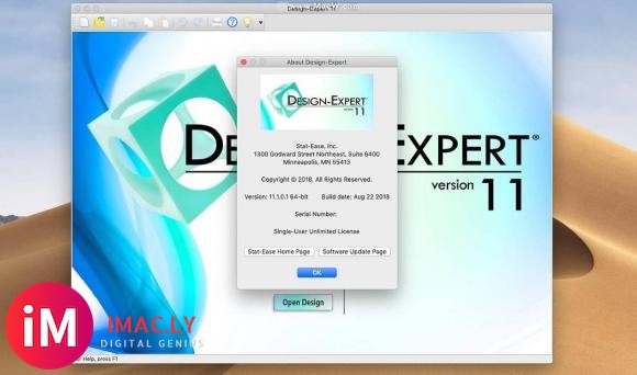 Design Expert 11 Mac(专业实验设计软件) v11.1.0.2版-1.jpg