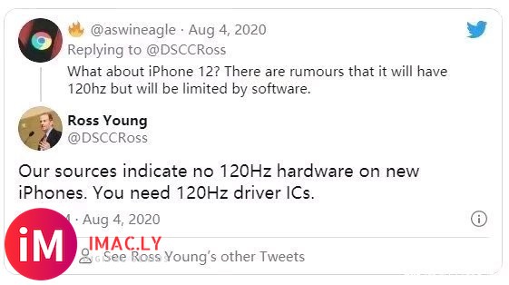 期望落空:消息称苹果iPhone12全系都没有120Hz高刷屏-1.jpg