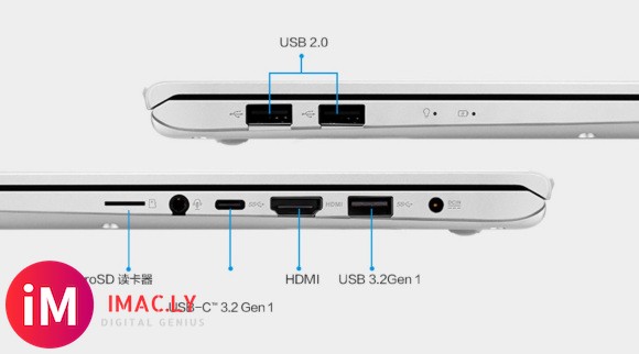 华硕 VivoBook15s 开学秒杀:i3-1005G1+15.6 英寸屏 3299 元-3.jpg