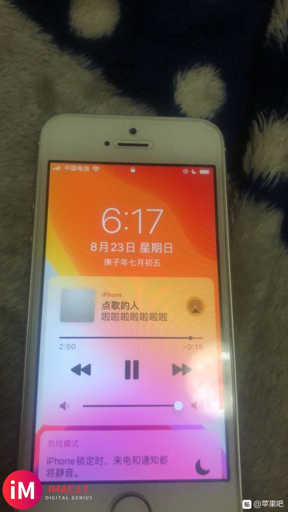 网上淘来的iPhone色64G,315元换电池48,用起来跟-1.jpg