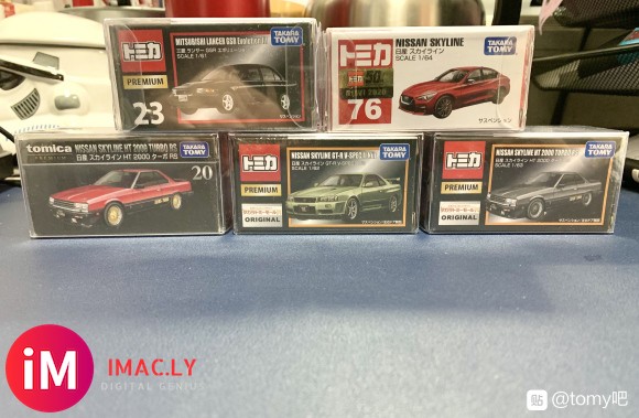 陆续到货中……TOMICA SKYLINE TOMICA P-1.jpg