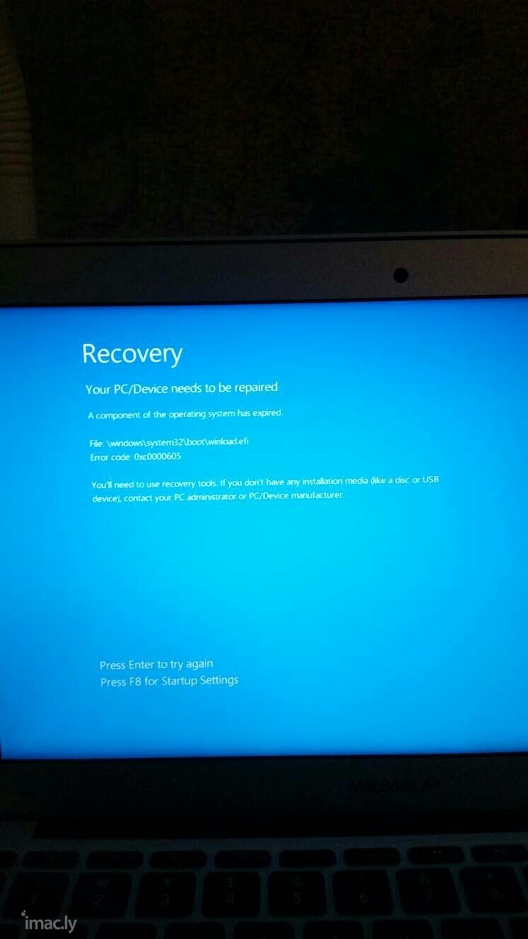 苹果电脑用bootcamp安装win10时出现Recovery界面，...-3.jpg