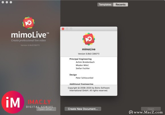 MimoLive for Mac(视频直播制作软件)兼容big sur v5.9b3特别版-1.jpg