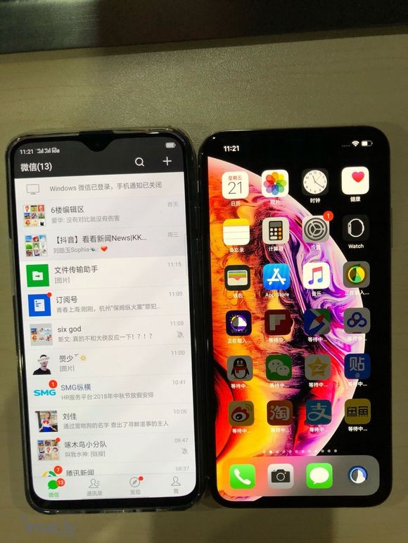 Xs Max已到手,漫长恢复过程,刘海对比iphone x是-2.jpg