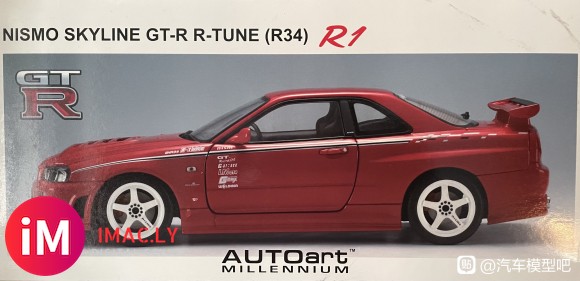 AUTOart Skyline R34 改色展示-1.jpg