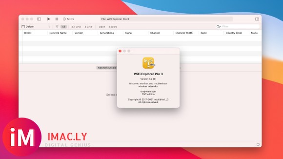 WiFi Explorer Pro 3 for Mac(wifi网络管理工具)支持big sur v3.-1.jpg
