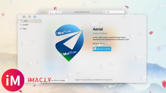 Aerial for mac(高清鸟瞰屏保程序)支持big sur v2.3.4b5最新版-1.jpg