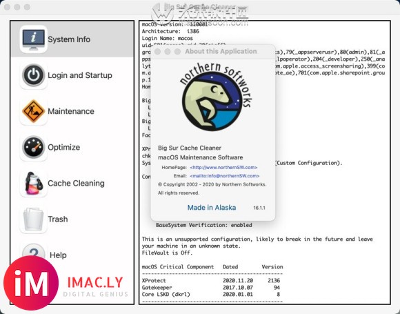 Big Sur Cache Cleaner for Mac(系统缓存清理维护工具)v16.1.1-1.jpg