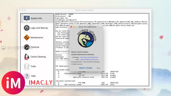 Big Sur Cache Cleaner for mac16.1.6(系统清理工具)-1.jpg