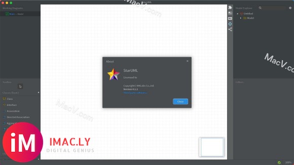 StarUML for Mac(UML软件建模器)支持big sur v4.1.1激活版-1.jpg