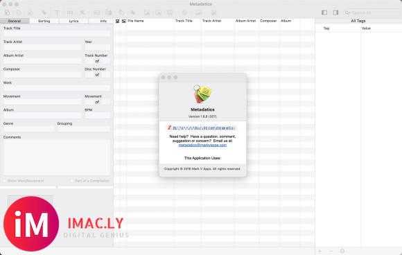 Metadatics for mac(音频编辑器)适配Monterey 12.x v1.6.6(307)-1.jpg