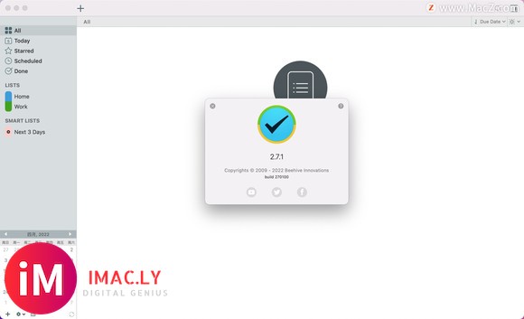 2Do for Mac(任务管理GTD工具)适配Monterey 12.x-1.jpg