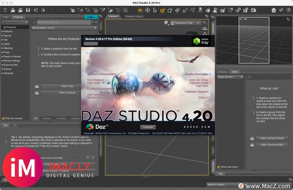 3D人物动画制作工具DAZ Studio for Mac激活版-1.jpg