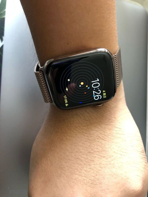 等了18天不锈钢金色米兰表带的applewatch4终于拿到-5.jpg