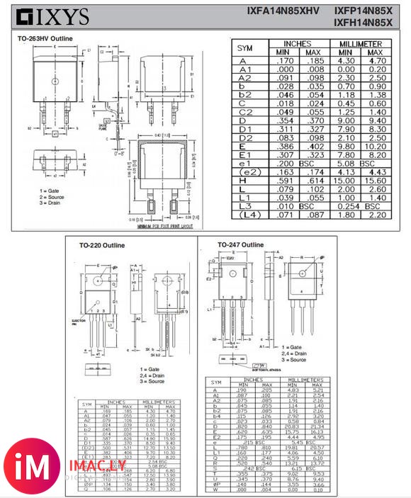 IXFA14N85XHV-ASEMI代理艾赛斯MOS管IXFA14N85XHV-3.jpg