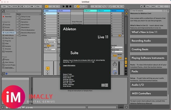 Ableton Live 11 Suite Mac(音乐制作软件)v11.0.5中文版-1.jpg