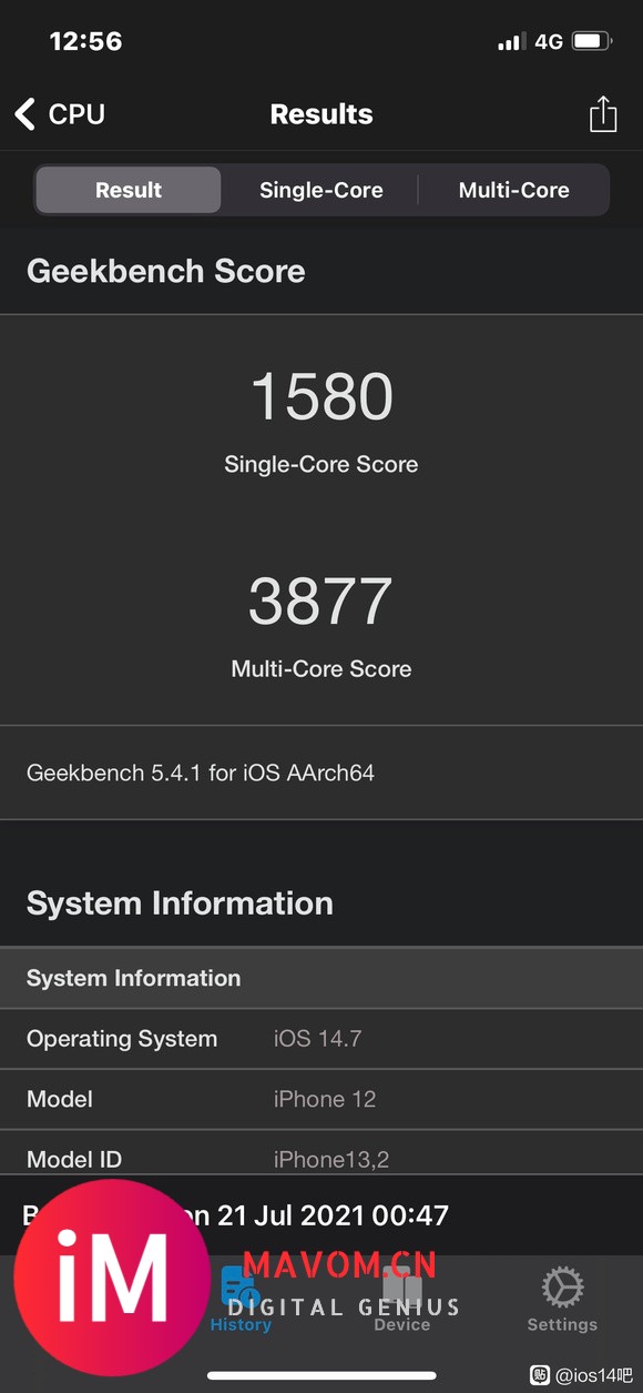 【21-07-21】【IOS14】iPhone1214.6和14.7的geekbench跑分低-1.jpg