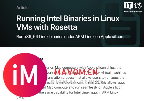 苹果把 Rosseta 引入到了 Linux for ARM-1.jpg
