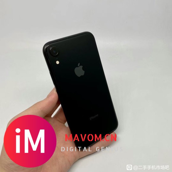 iPhoneXR 64 黑色 成色好2021年生产出场 充电-1.jpg