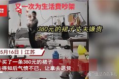 妻子花380元买裙子被丈夫骂败家并要求退货看到家庭...-1.jpg