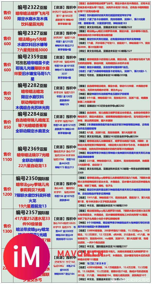 亲,8月3日长图号单,长期收售置换号,账号安全无勇士可预定;-3.jpg