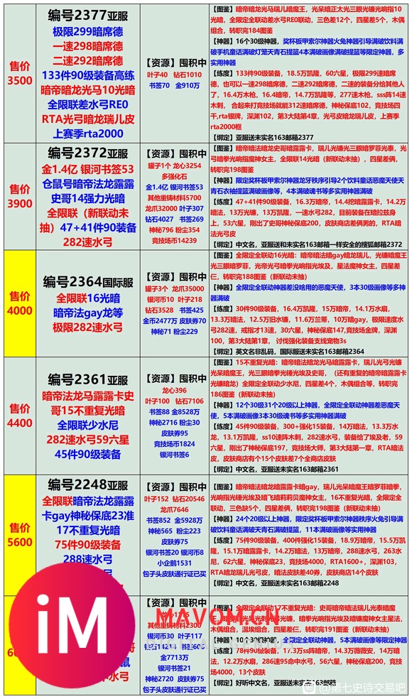 亲,8月11日长图号单,长期收售置换号;账号安全无勇士可预定-4.jpg