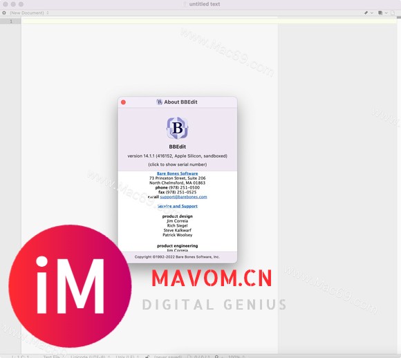 BBEdit 14.1.1注册版 BBEdit for Mac兼容M1芯片-1.jpg