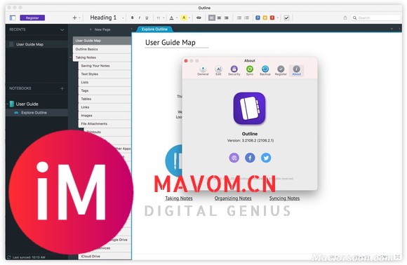 Outline for Mac(好用的mac笔记软件)支持m1芯片-1.jpg
