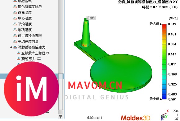 【Moldex3D 2024使用手册】进阶分析-黏弹性分析-后处理-3.jpg