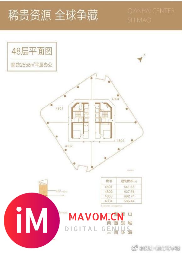 前海世茂大厦写字楼出售 出租 世茂大厦出售 深圳前海写字楼出售-7.jpg