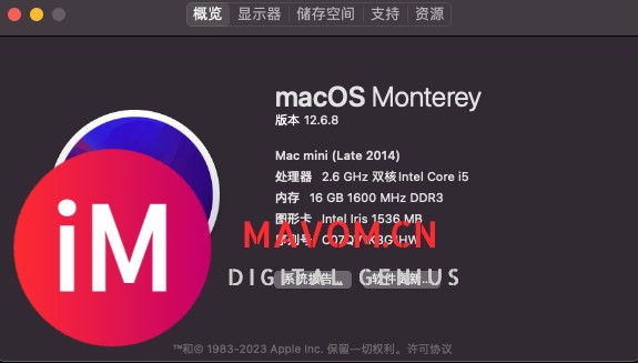 有没有还在用macmini2014的朋友 最高支持哪个版本系统啊-1.jpg